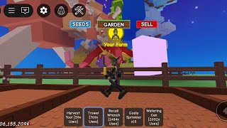 GROW A GARDEN WORLD RECORD FRUITS.USING GRAND MASTER AND MASTER SPRINKLER..BONE TRANQ BLOOM AND MORE screenshot 5