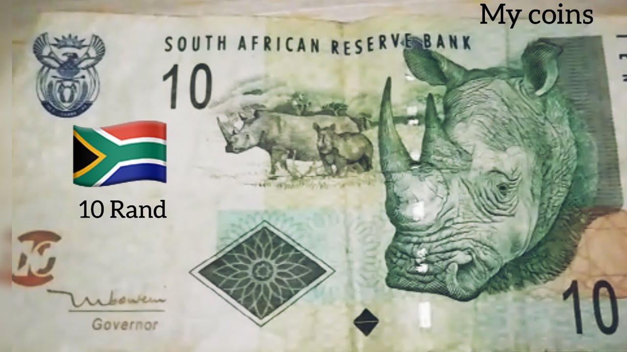 SOUTH AFRICA 10 RAND BANKNOTES /MY COINS