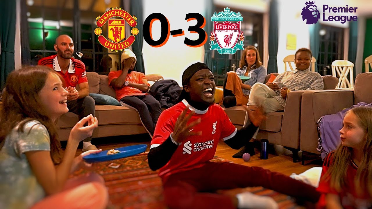 🇰🇪 & 🇺🇸 Fans React | MAN UNITED 0 - 3 LIVERPOOL | MATCH REACTION ...