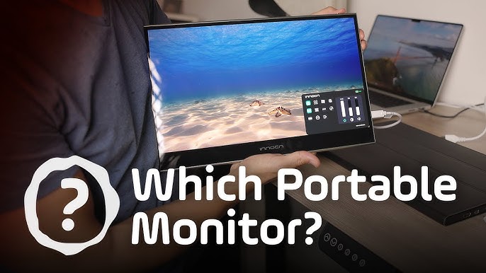 The BEST PORTABLE Monitor for Mac and PC - Intehill 17.3 4K Touchscreen  Display 