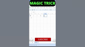 Magic Trick In Google Sheets | #shorts #googlesheets #googlesheetstutorials #wepptutorials