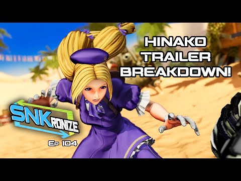SNKronize: Hinako Trailer Breakdown, New KOFXIII Merch From Osaka, And More!