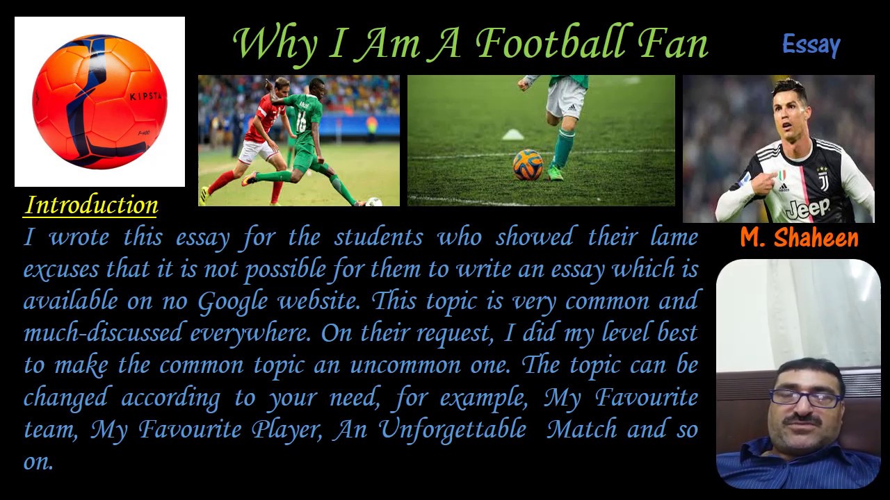 essay about cristiano ronaldo in english