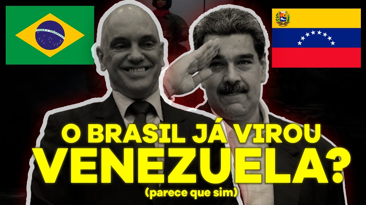 O Brasil já virou Venezuela? As últimas ações de Maduro e Alexandre de Moraes indicam que sim