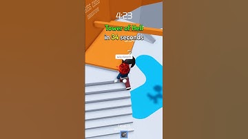Tower of hell in 34 seconds! 😨