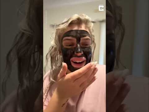 FRIGHTENING FACE MASK TERRIFIES BABY