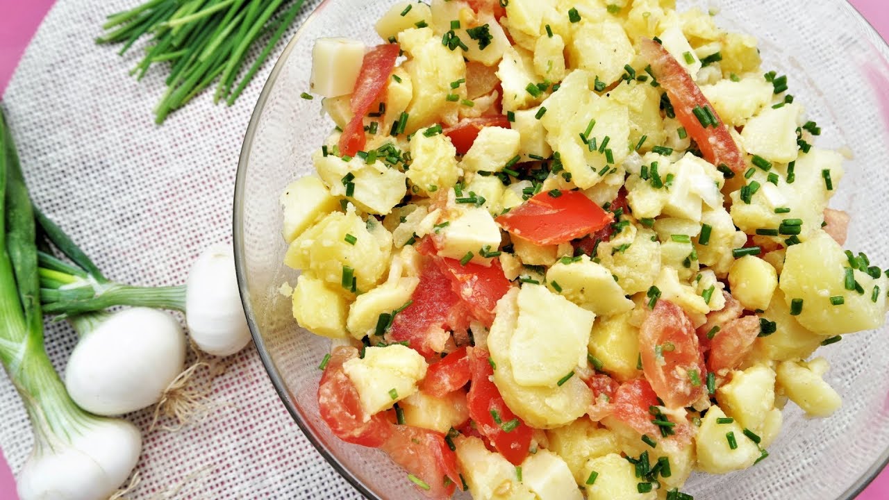 Salade Pommes De Terre Vinaigrette Aux Fourneaux