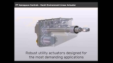 ITTAC Harsh Environment Linear Actuator - HD