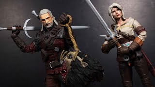 McFarlane Toys The Witcher 3: Wild Hunt Geralt of Rivia (Wolf Armor) \& Ciri Review