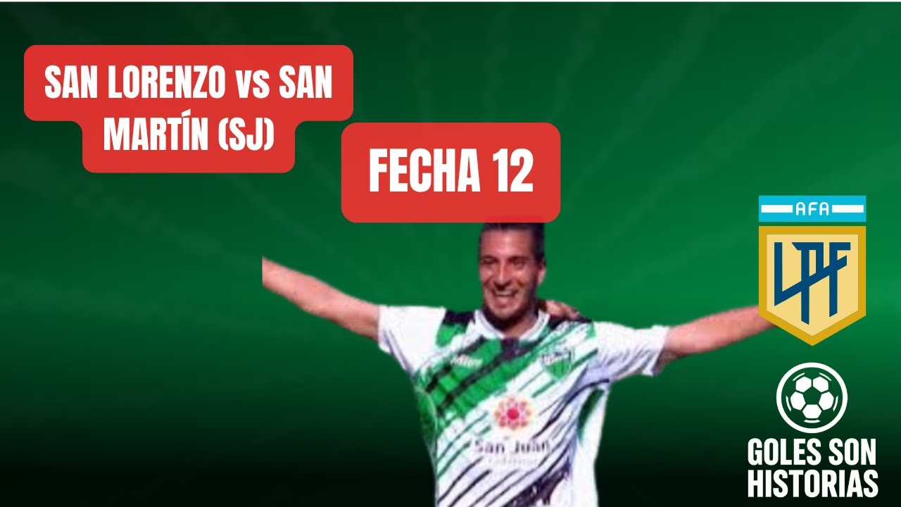 Así fue el gol del triunfo 💪 San Martín de San Juan venció 1-0 a San ...