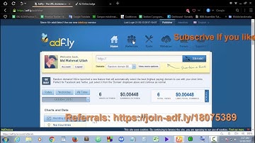 How to earn money from Adf.ly full process 100%  online earning without investment