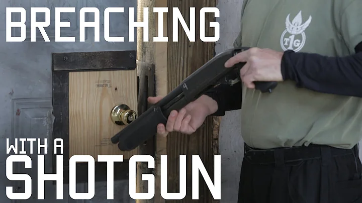 How to Breach a door with a shotgun | CQB shotgunn...