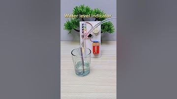 Making a water level indicator LED 💧#Project #waterlevel #indicator #led #Creative #California #diy