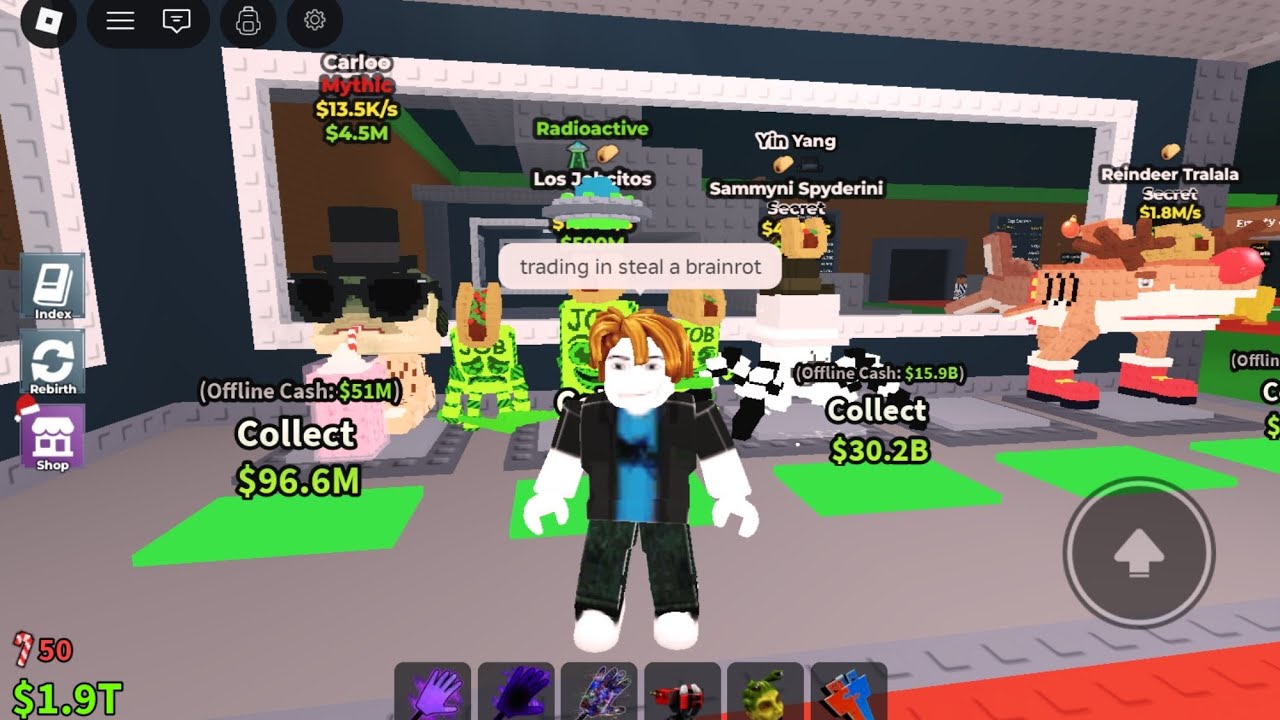 Trading in steal a brainrot matteo-los jobictos