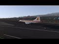 Landing Concorde in south Tenerife airport (GCTS) in X-plane 11