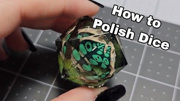 How to Sand and Polish Dice