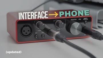 Connect an Audio Interface to a Phone (updated)