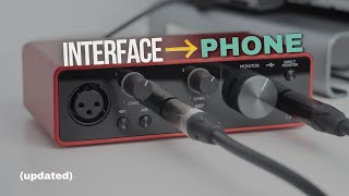 Connect an Audio Interface to a Phone (updated)