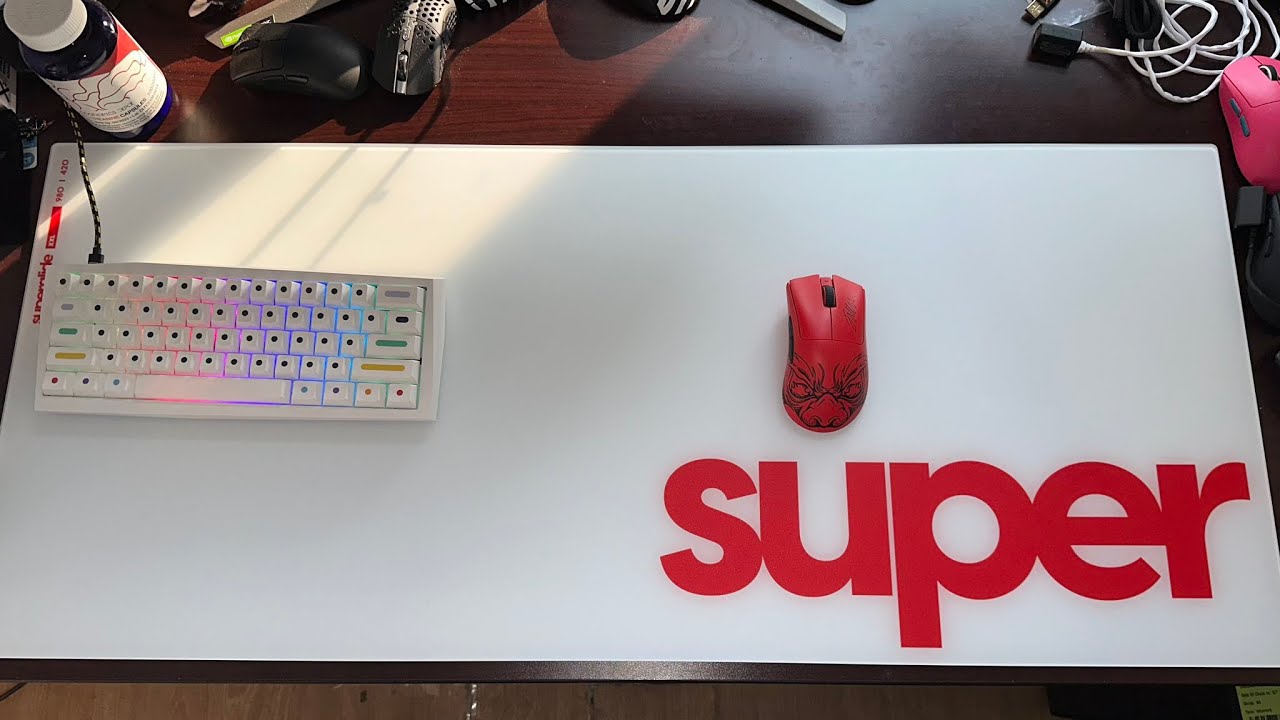 XXL Glass Mousepads Are Here (SHOCKING) 