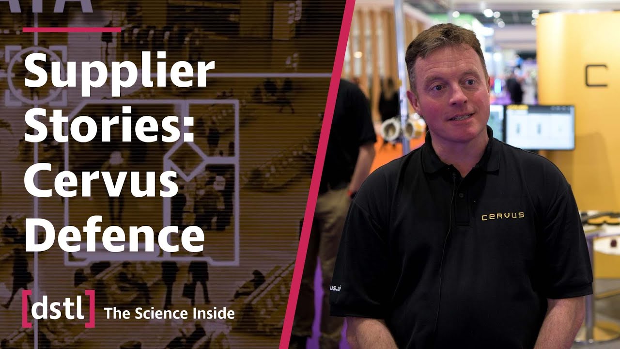 Supplier Stories: Cervus Defence | Working with Dstl