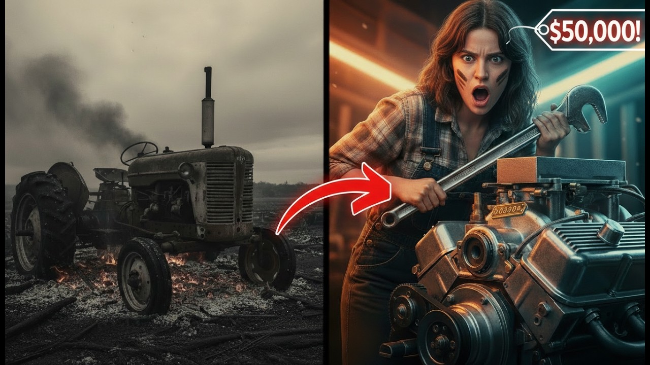 After the Fire, She Went to the Scrap Yard No One Visited and Rebuilt Her Life