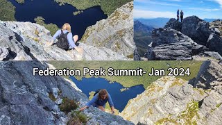 Federation Peak Summit- In and out from Farmhouse Creek- Tasmania (Jan 2024)