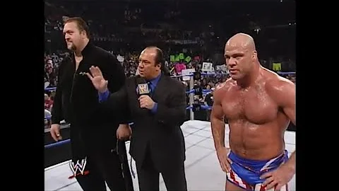 WWE Kurt Angle, Big Show, Paul Heyman & John Cena, Segment Smackdown! 2004