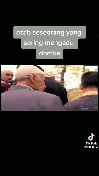 azab orang yang suka adu domba