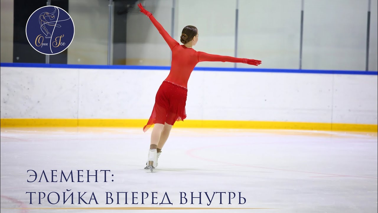 Учимся выполнять элемент: тройка вперед внутрь