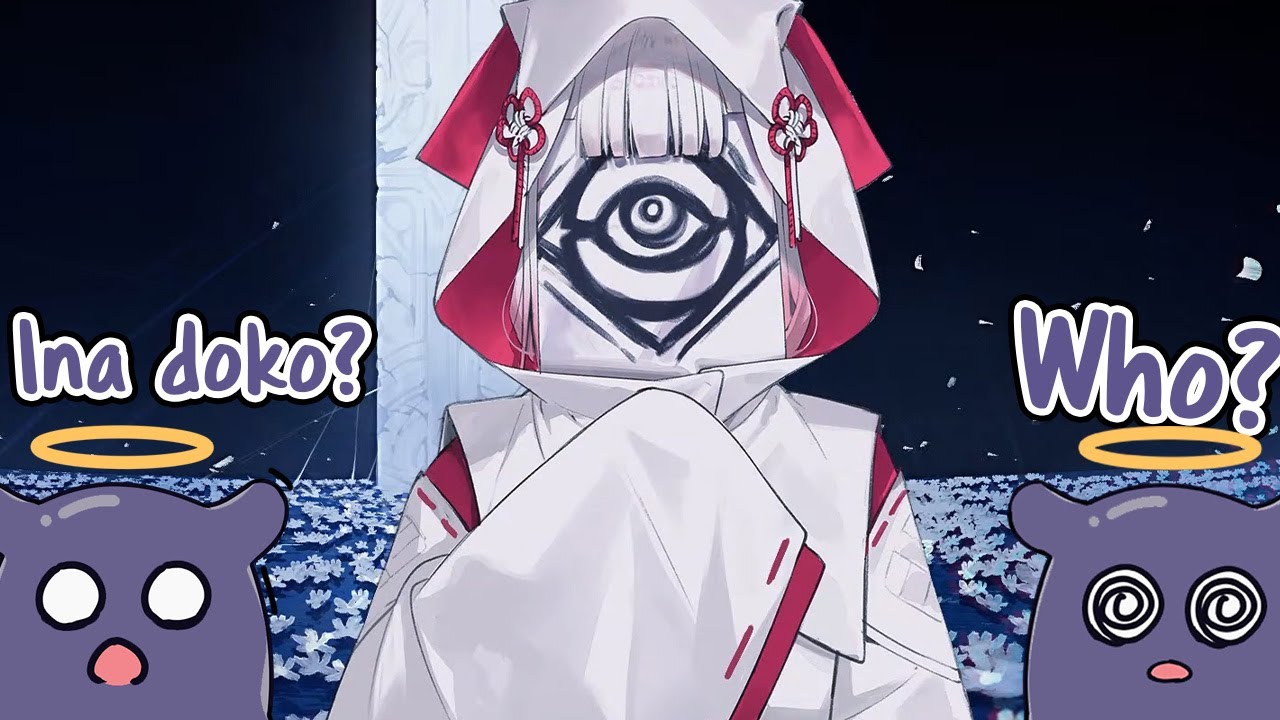 Ina's stream was hijacked by a mysterious person