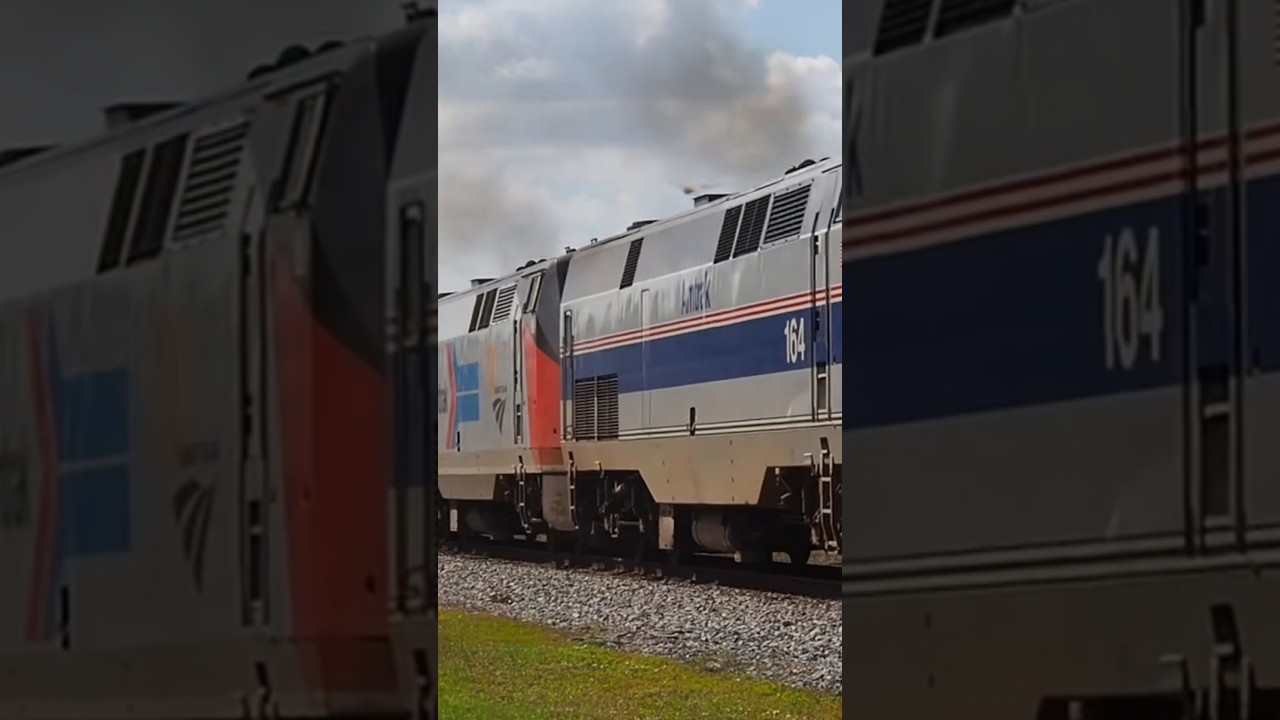Amtrak Heritage Duo (164 & 161) On P098