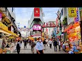 Walking in Ueno (上野) Tokyo. June 2020 - 4K 60FPS Binaural Audio - Slow TV