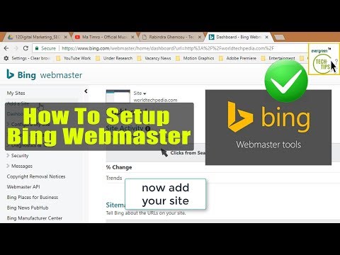 Bing Webmaster Setup for Beginner [Complete Tutorial] - Bing Webmaster Tools