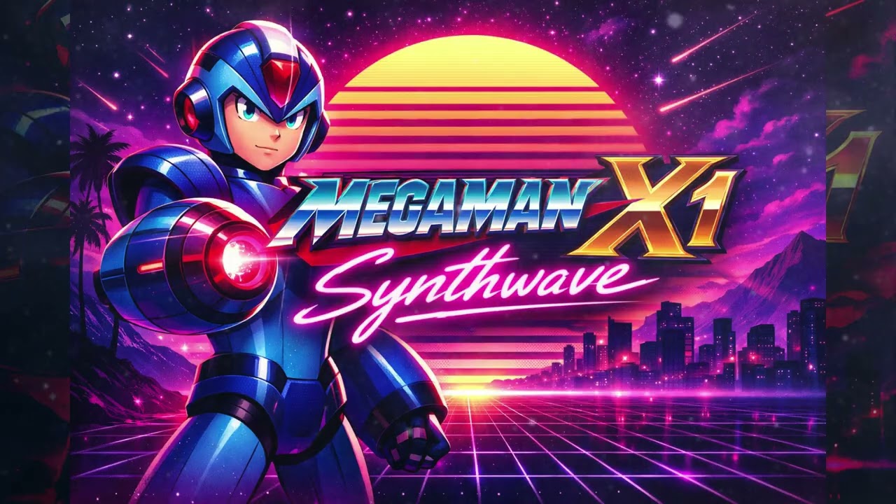 MEGA MAN X1 (1993) — SYNTHWAVE TRIBUTE