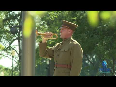 Taps at the World War I Memorial