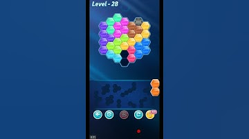 BLOCK HEXA PUZZLE LEVEL 28 ANSWERS TURMOIL B LEVEL PACK