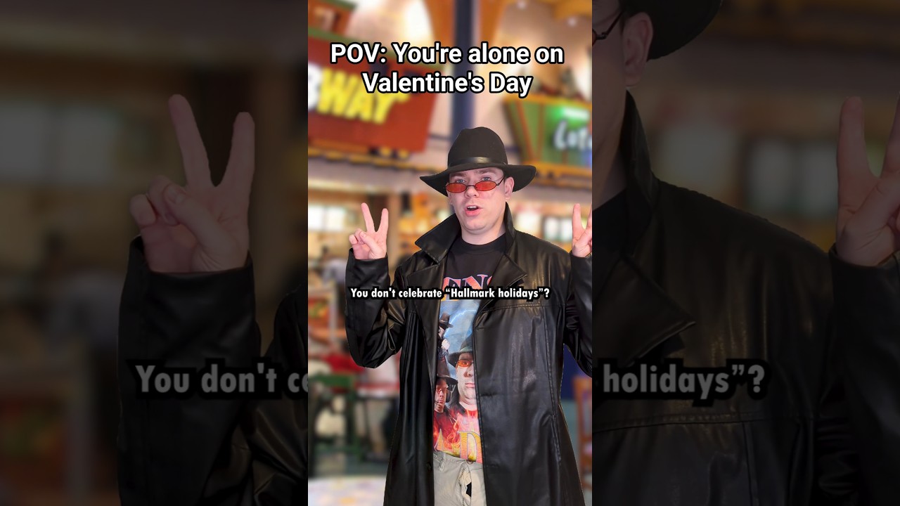 Точка зрения: Ты одна в День святого Валентина.