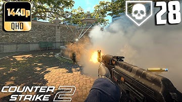 CS2- Premiere 28 Kills On Overpass Full Gameplay #13! (No Commentary)
