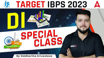 🎯 TARGET IBPS 2023 | DI SPECIAL CLASS | Maths By Siddharth Srivastava
