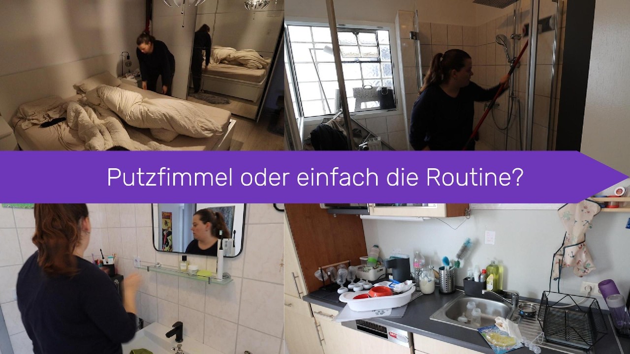 Putzfimmel oder einfache Routine?! | krank & trotzdem abliefern | MAMA - ALLTAG | Lana