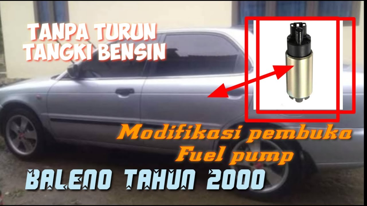 Cara Buka Fuel pump Baleno Tanpa Turun Tangki