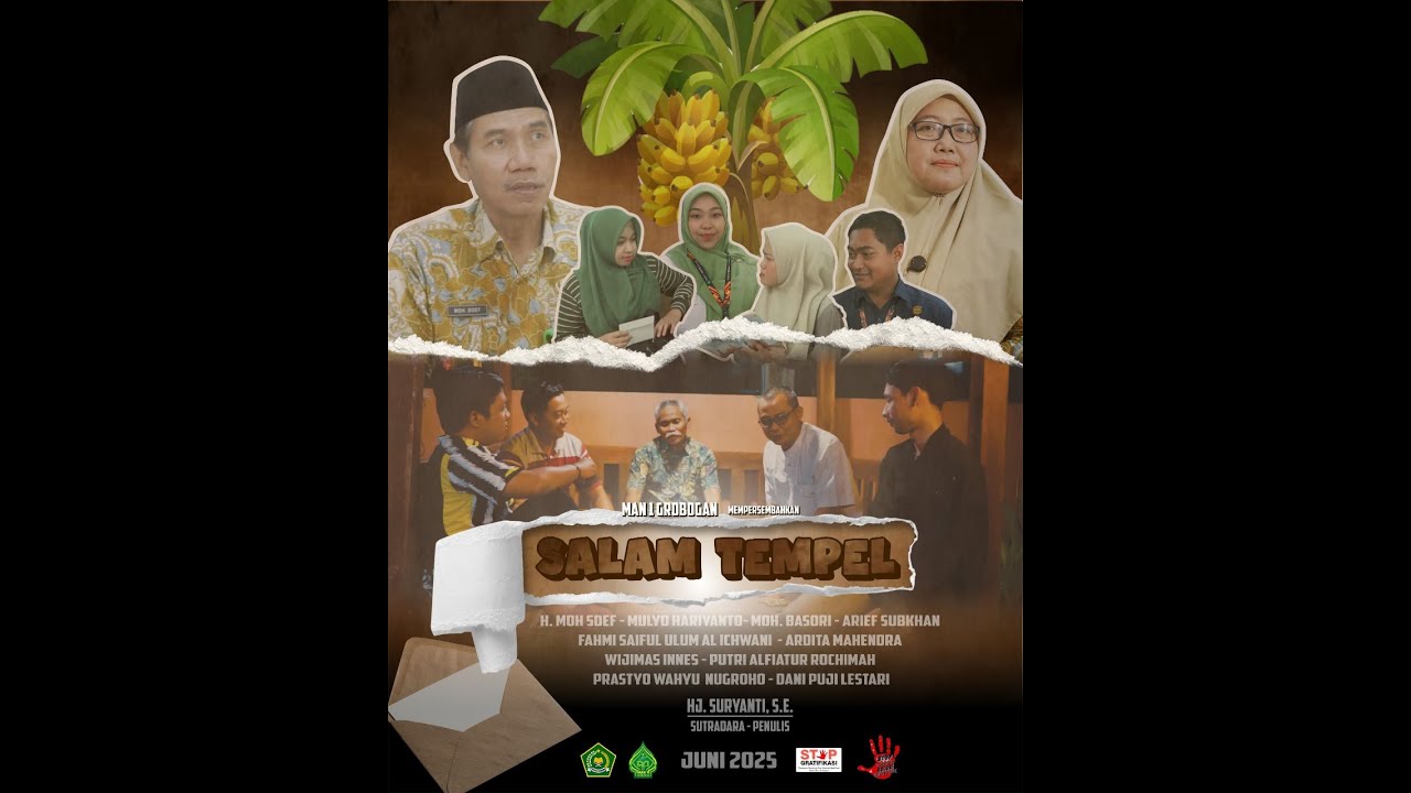 SALAM TEMPEL - Film Pendek Zona Integritas MAN 1 Grobogan