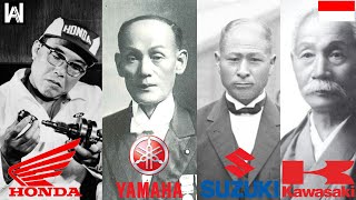 Siapa yang paling tua? peniru? kisah 4 Pabrikan raksasa Jepang Honda, Yamaha, Suzuki dan Kawasaki