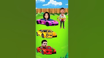 Whose Car Is Each One? 🧐🚘 Ronaldo vs Messi vs MrBeast  #ronaldo #football #shortvideo #shorts