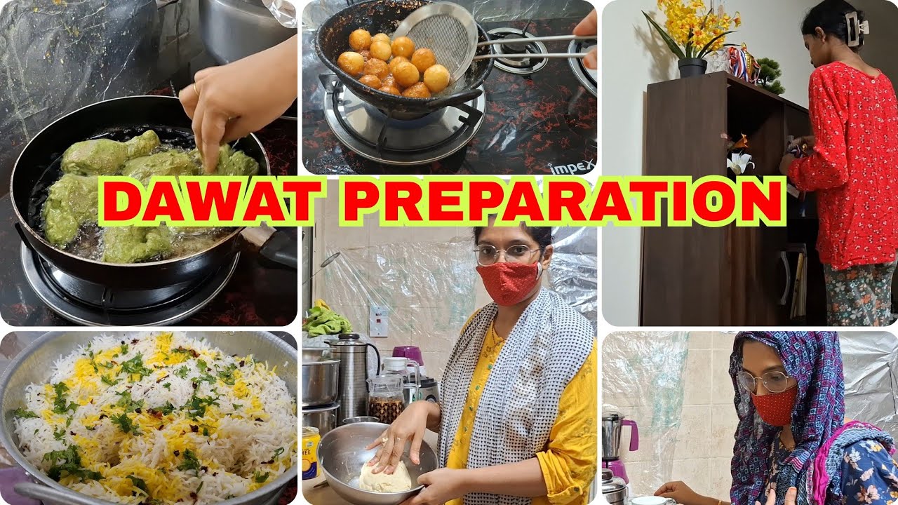 Dawat preparation vlog