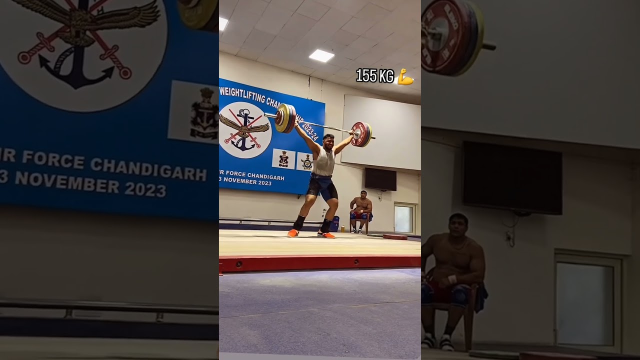 dilbag Singh 🇮🇳 (94) kg 155 kg snatch 💪