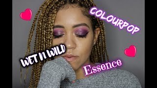 Trying New Drugstore Makeup! | WET N WILD| COLOURPOP| ESSENCE