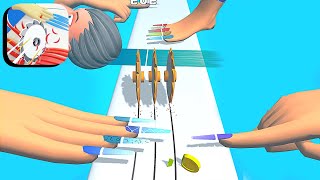 SLICE NAIL ALL LEVELS GAMEPLAY ANDROID,IOS (LEVEL 5) screenshot 4