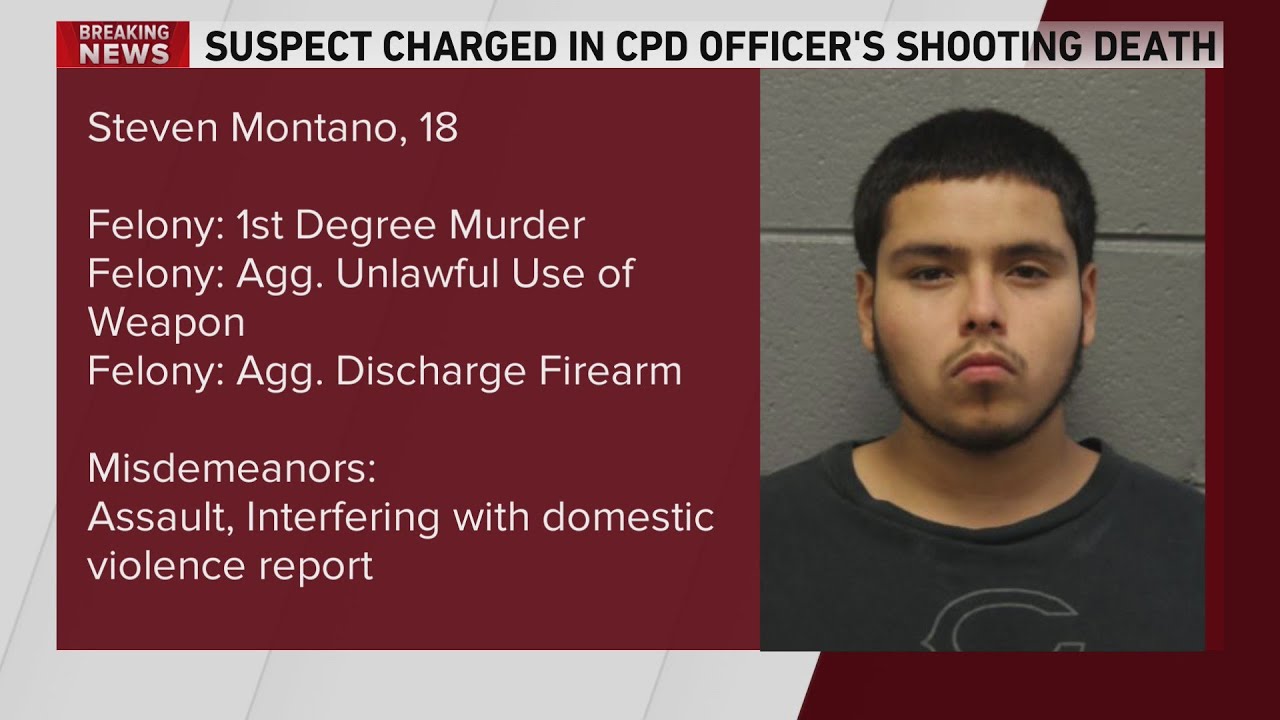 Man charged in shooting death of Chicago police officer - YouTube
