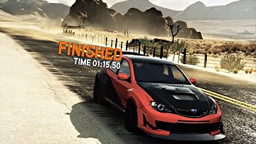 NFS The Run - Outrun 1:15.50